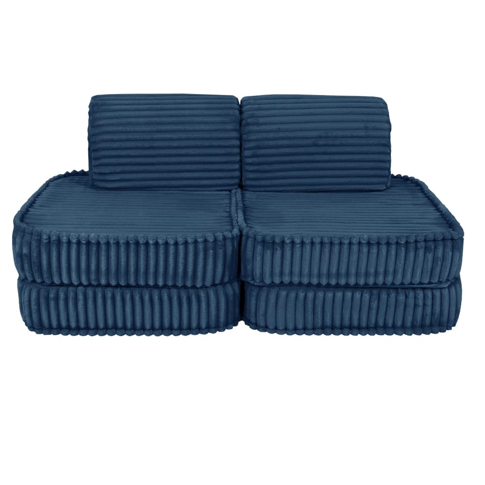 Canapé modulable enfant en velours côtelé 4 pcs Canapé modulable enfant en velours côtelé 4 pcs