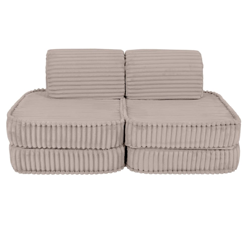 Canapé modulable enfant en velours côtelé 4 pcs Canapé modulable enfant en velours côtelé 4 pcs