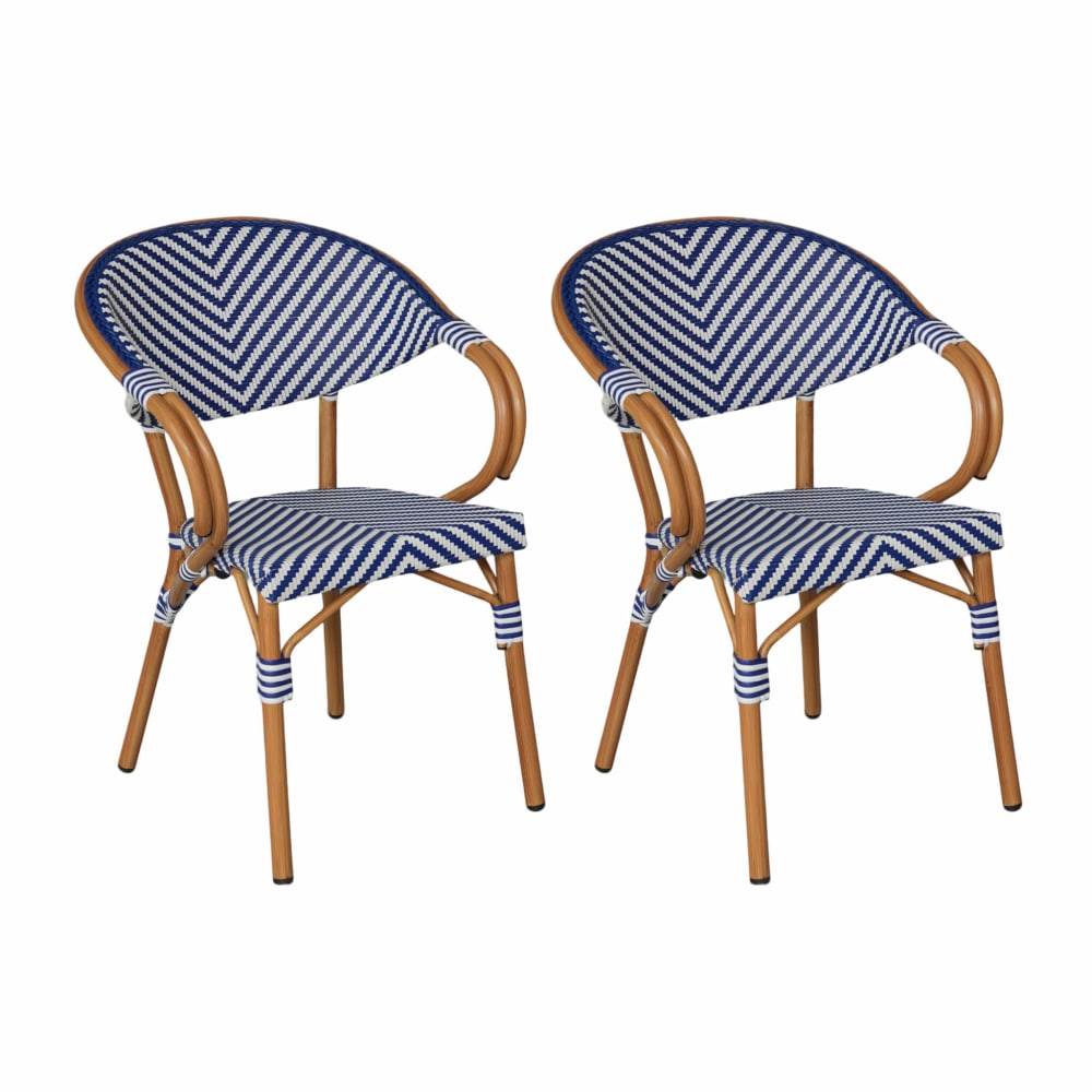 Lot 2 chaises jardin