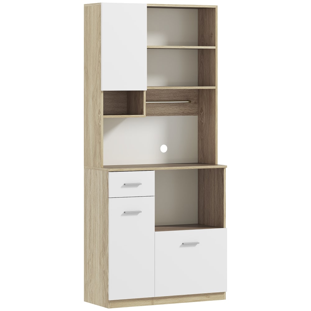 Armoire de cuisine tiroir bois aspect bois