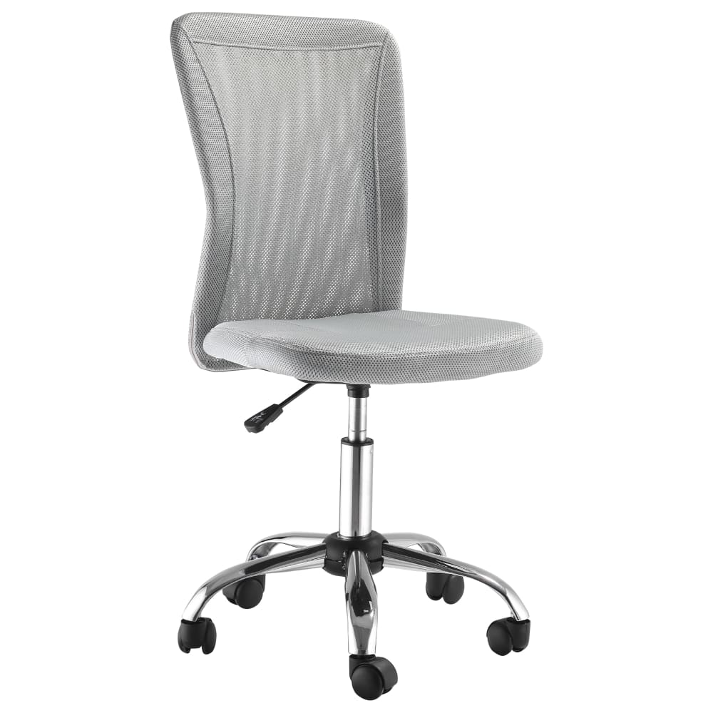 Fauteuil de bureau ergonomique hauteur réglable maille gris