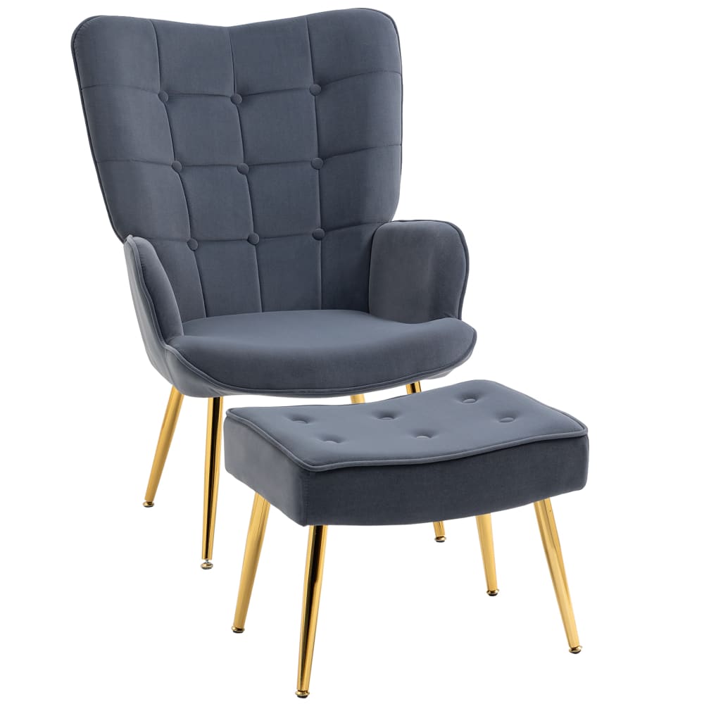 fauteuil avec repose-pied