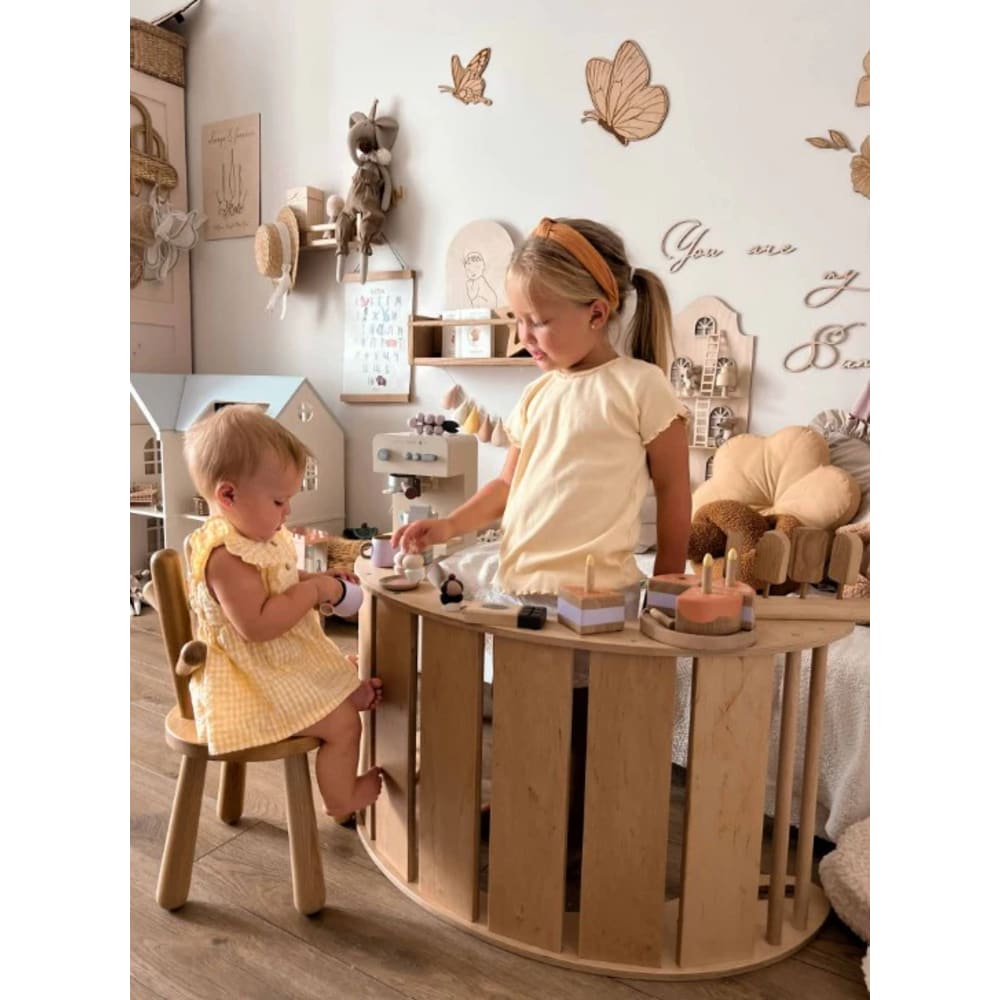 Bascule Montessori pour enfant en bois
