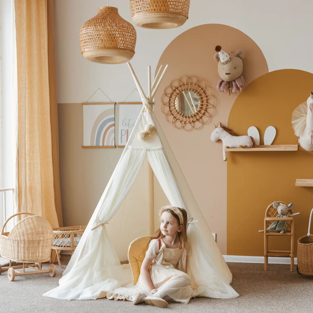 Tipi für drinnen für Kinder aus Stoff - Maisons Du Monde