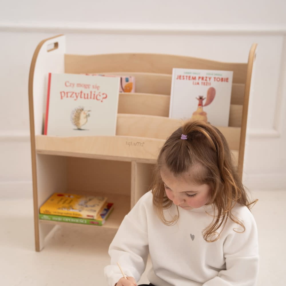 Montessori-Bücherregal für Kinder aus Holz in - Maisons Du Monde