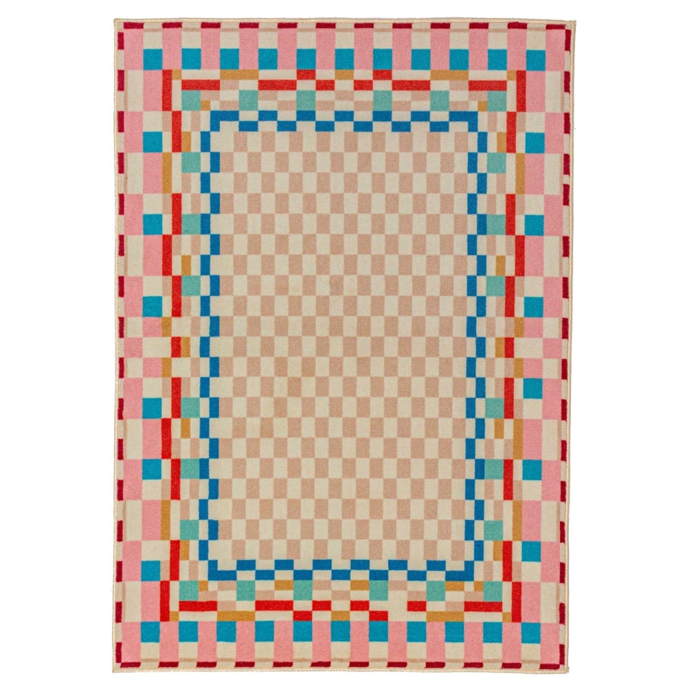 Tapis en laine multicolore - 200x300cm