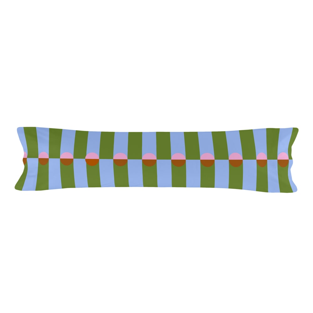 Happy Friday Kissenbezug aus 100% Baumwolle 45x155 cm Mehrfarbig style modern Mehrfarbig Öko-Tex Zertifikat Baumwolle