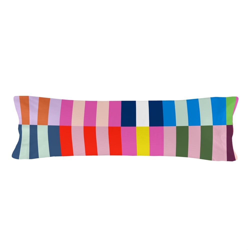 Happy Friday Kissenbezug aus 100% Baumwolle 45x125 cm Mehrfarbig style modern Mehrfarbig Öko-Tex Zertifikat Baumwolle