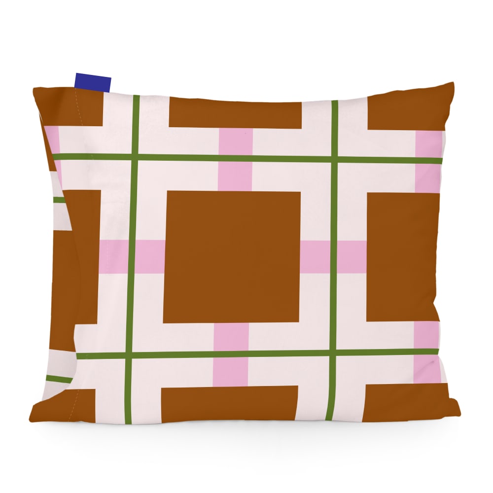 Taie d'oreiller 100% Coton Multicolore 60x70 cm Taie d'oreiller 100% Coton Multicolore 60x70 cm