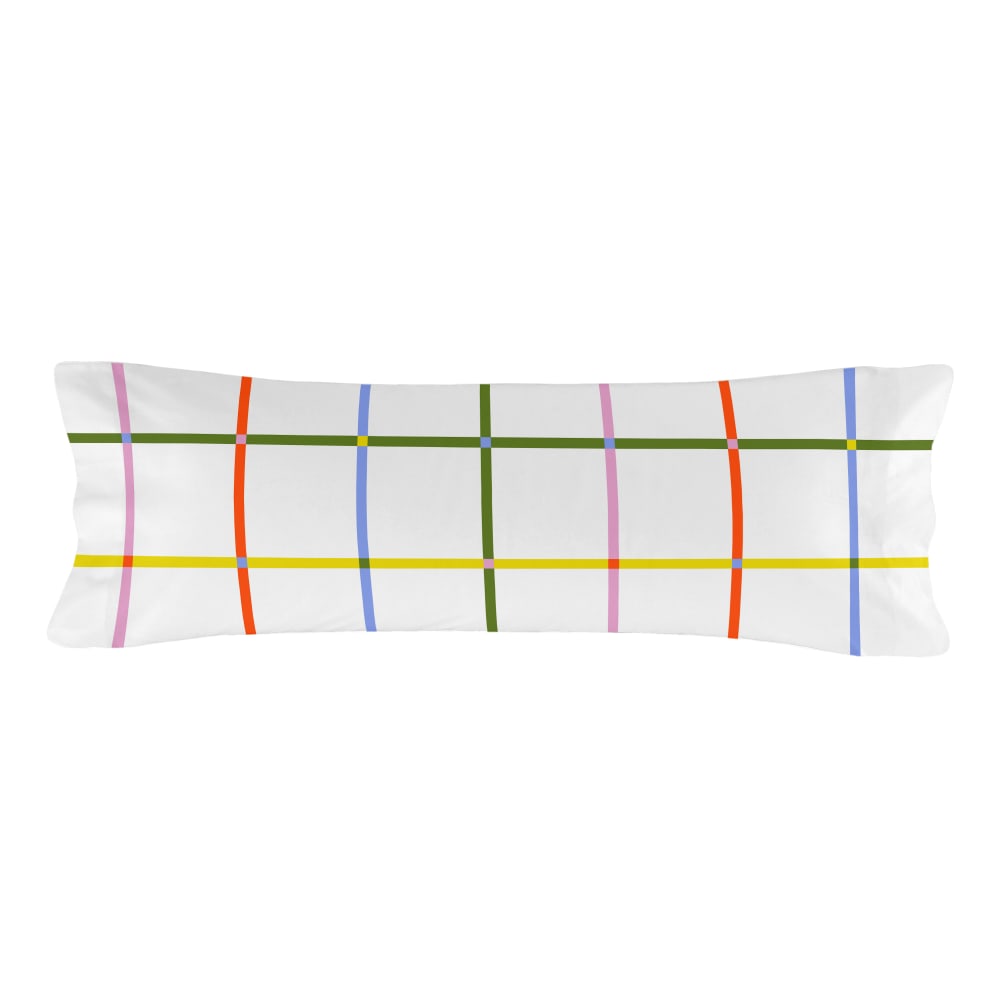 Happy Friday Kissenbezug aus 100% Baumwolle 45x110 cm Mehrfarbig style modern Mehrfarbig Öko-Tex Zertifikat Baumwolle