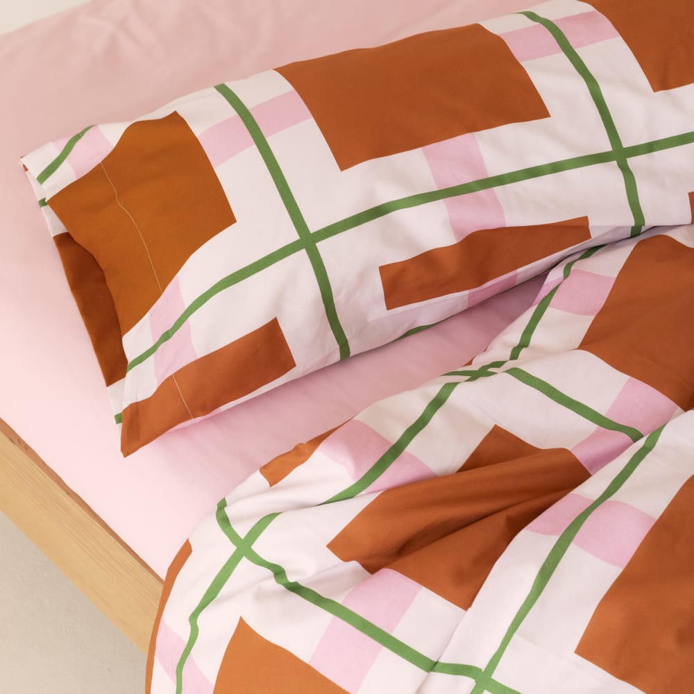 Kissenbezug aus 100% Baumwolle 45x155 cm Mehrfarbig - Maisons Du