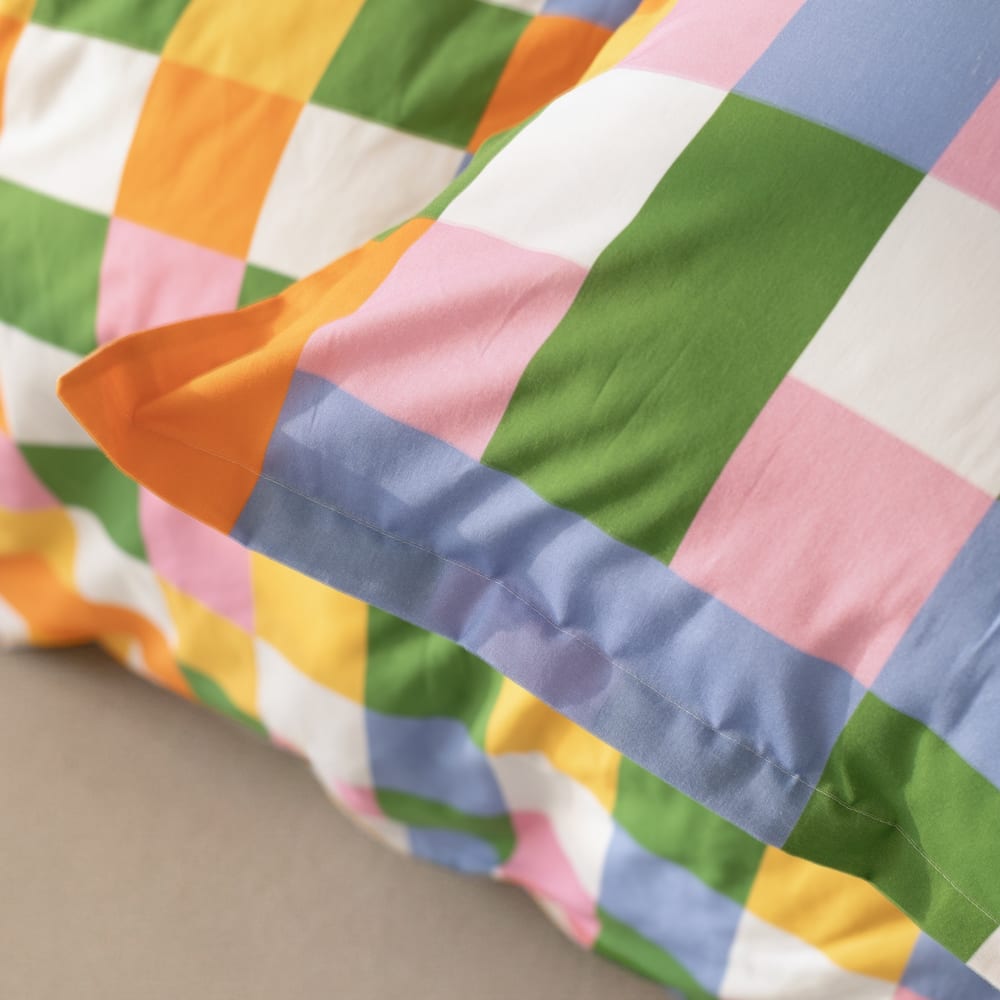 Kissenbezug aus 100% Baumwolle 45x110 cm Mehrfarbig - Maisons Du