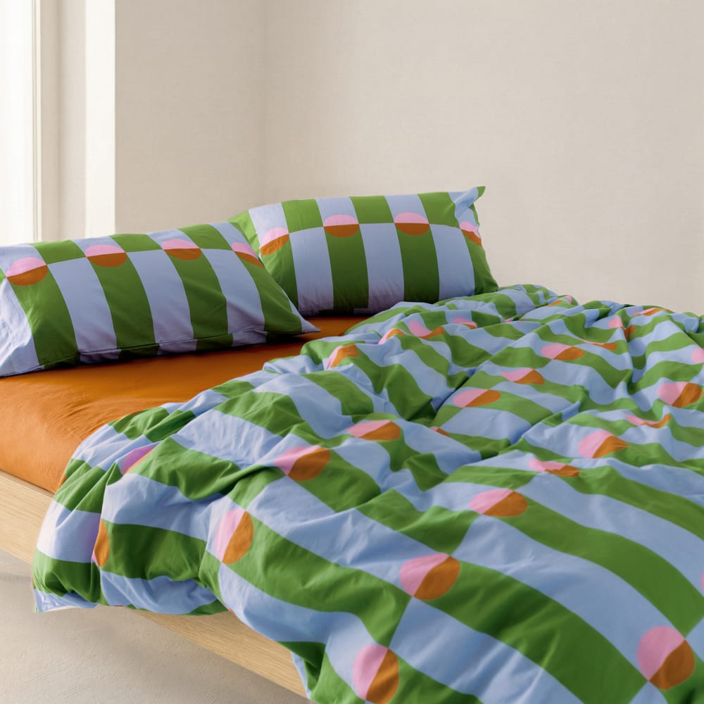 Kissenbezug aus 100% Baumwolle 50x75 cm (x2) Mehrfarbig - Maisons
