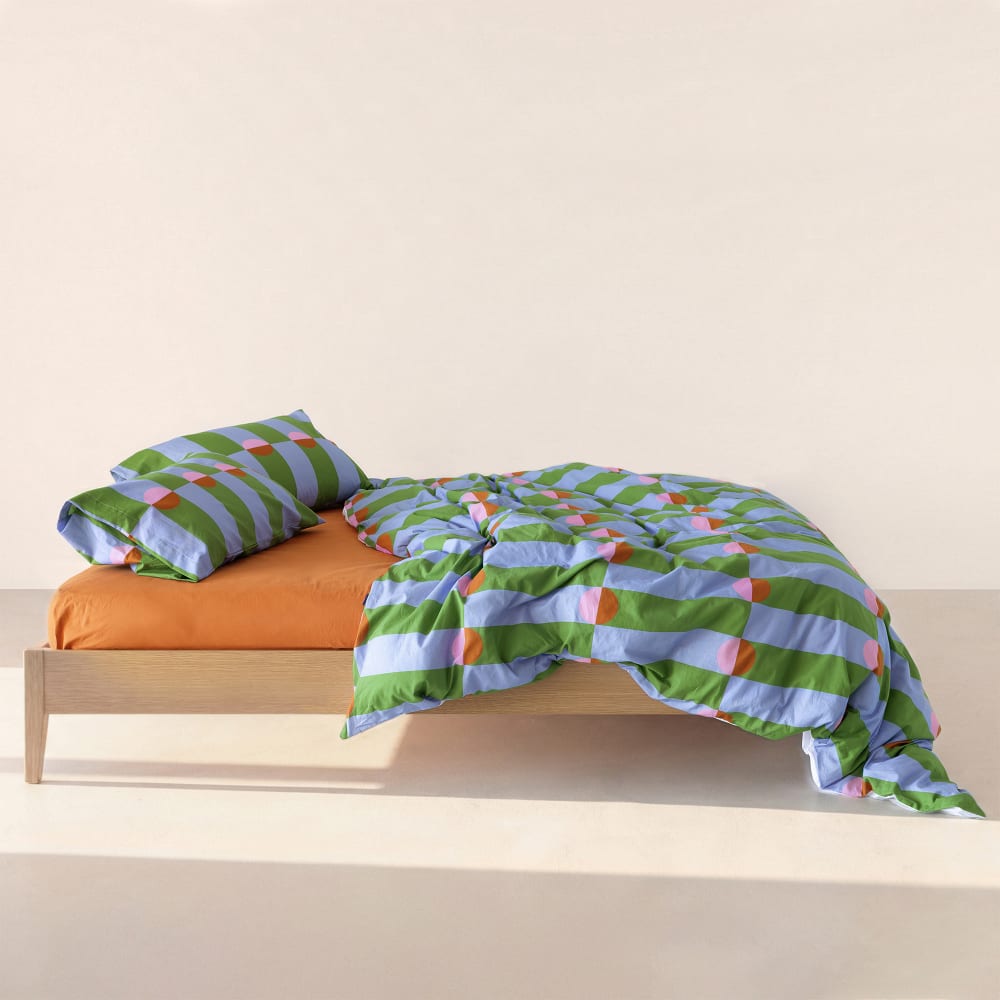 Bettbezug aus 100% Baumwolle 260x240 cm Mehrfarbig - Maisons Du