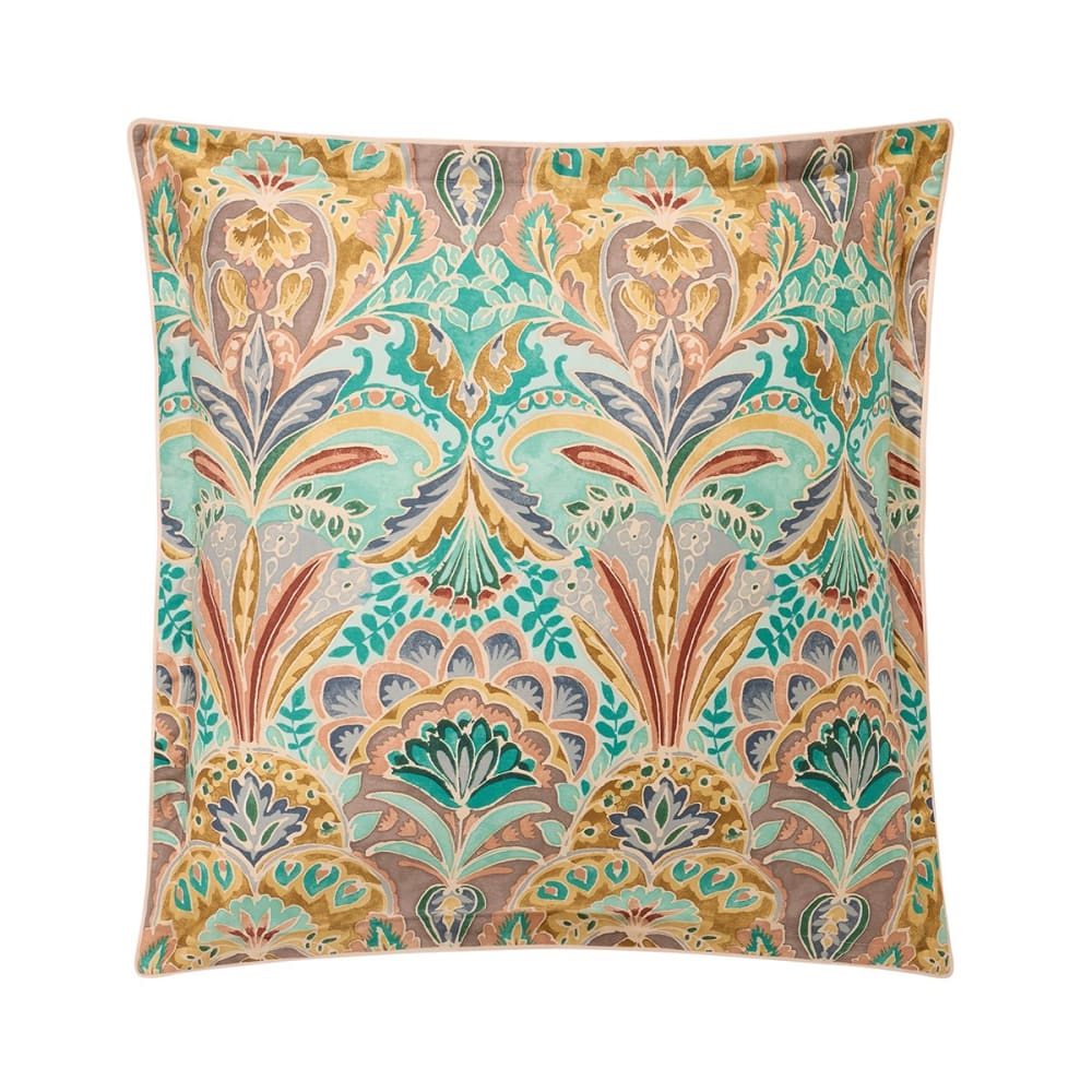 Taie d'oreiller satin vert clair 65x65 cm