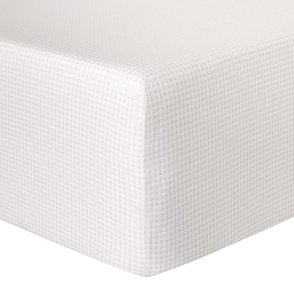 Drap housse percale marron 160x200 cm — vue 3