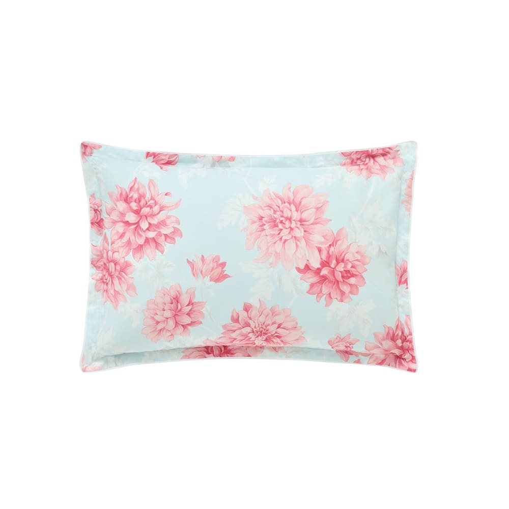 Taie d'oreiller percale bleu clair 65x65 cm — vue 4
