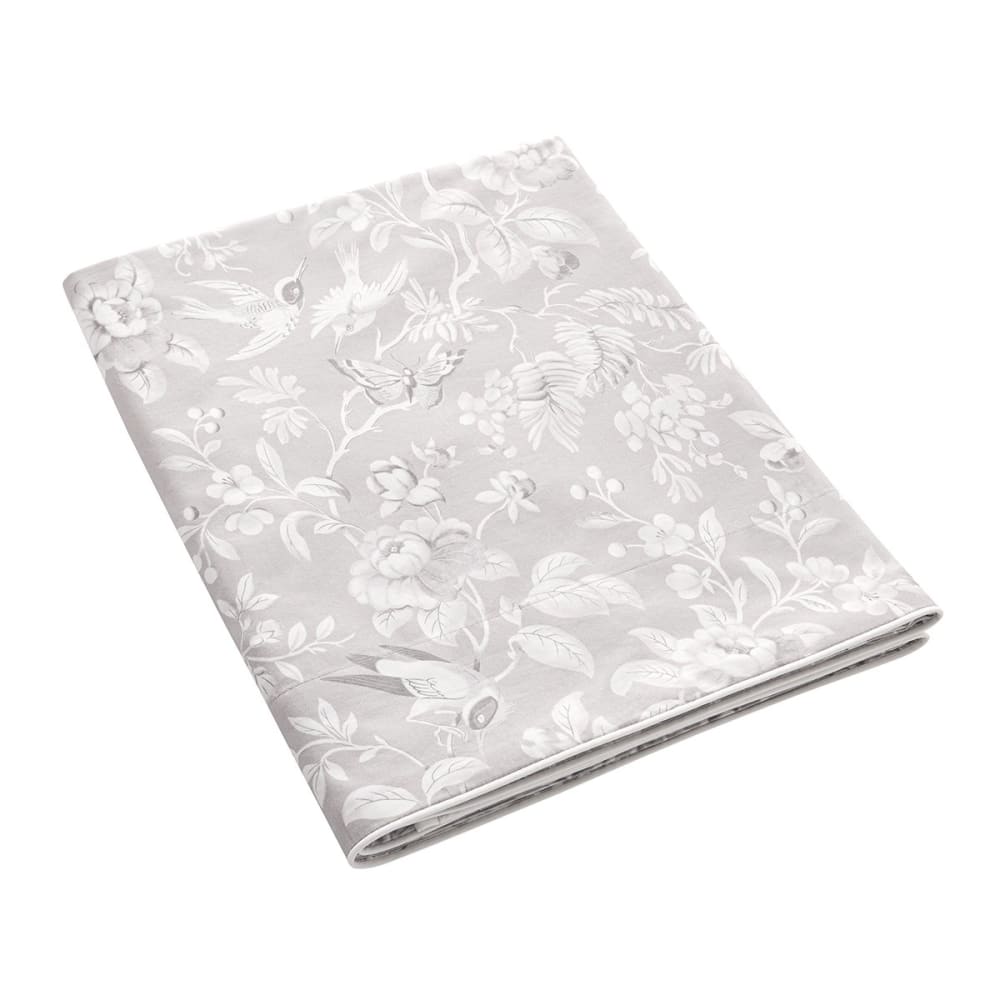 Drap plat percale marron 270x295 cm — vue 3