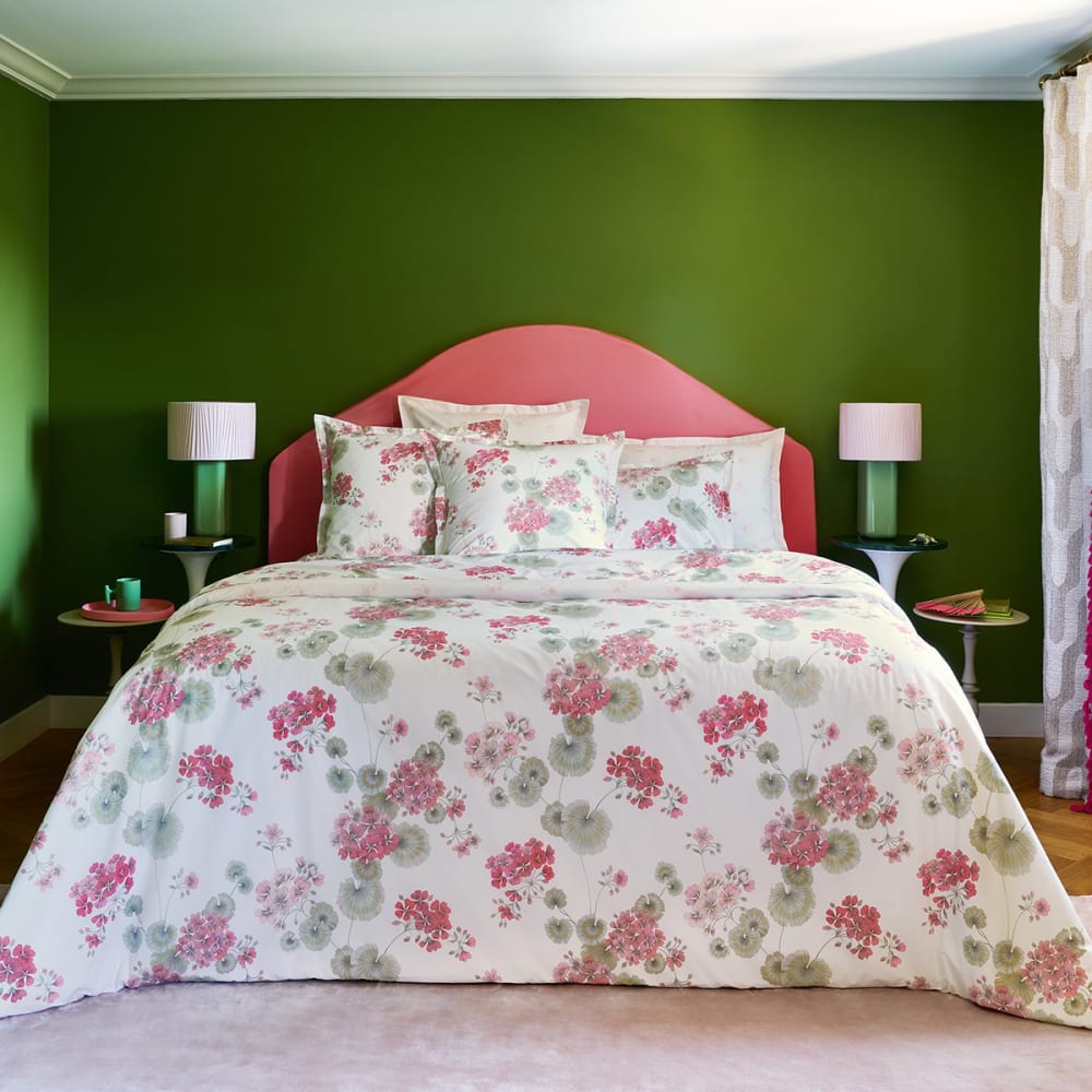 housse de couette percale - blanc