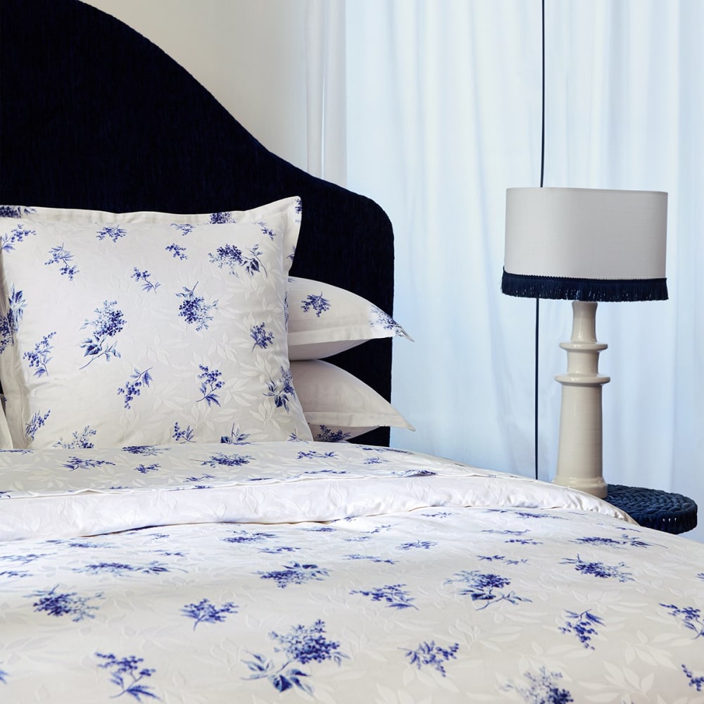 Housse de couette satin blanc 140x200 cm — vue 3