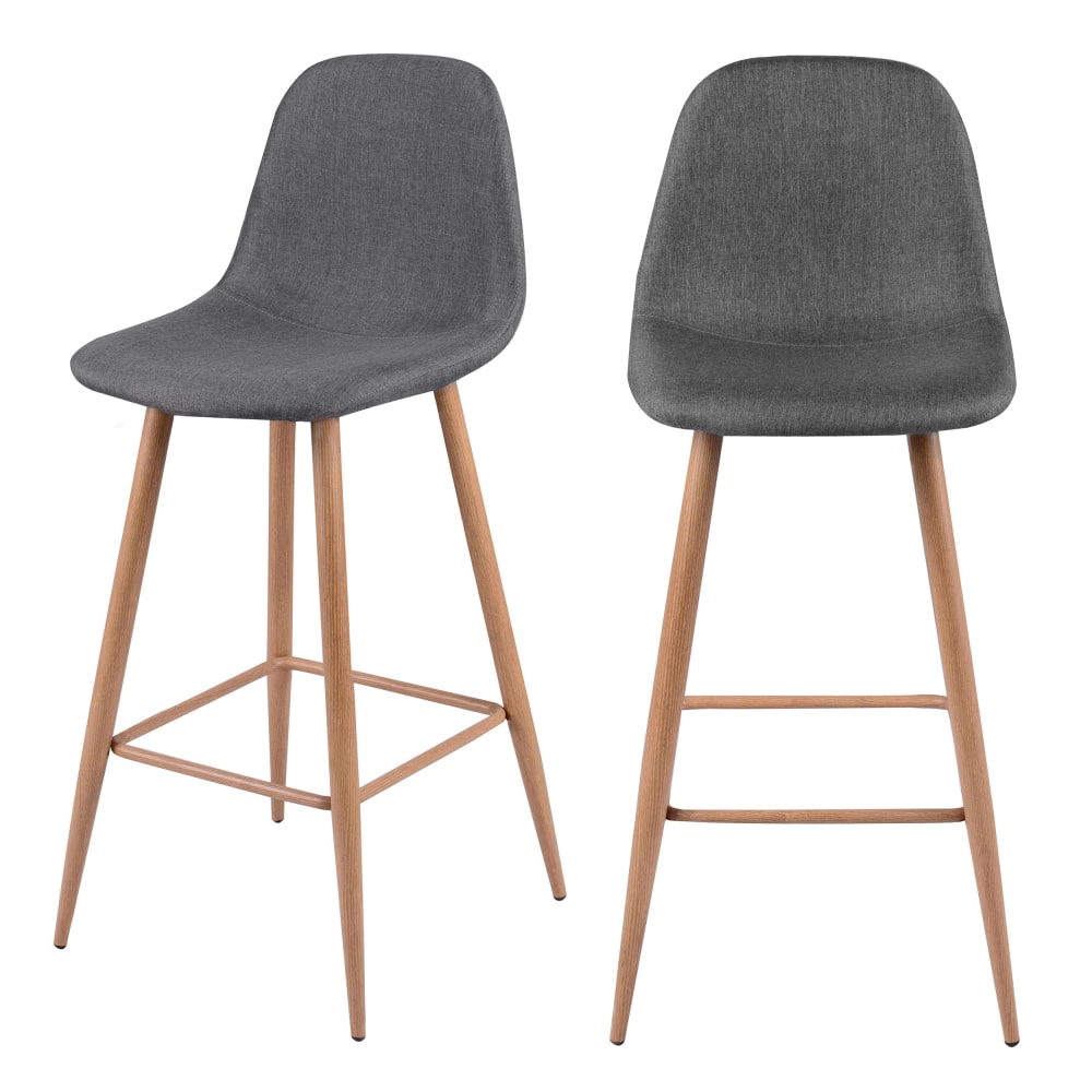 Lot 2 chaises bar
