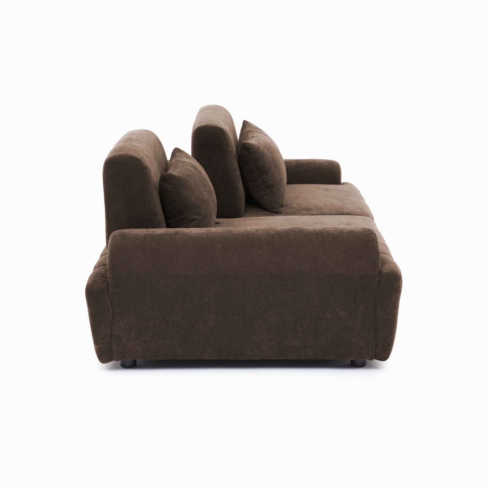 2-Sitzer Modulsofa mit verstellbarer Rückenlehne 218 cm