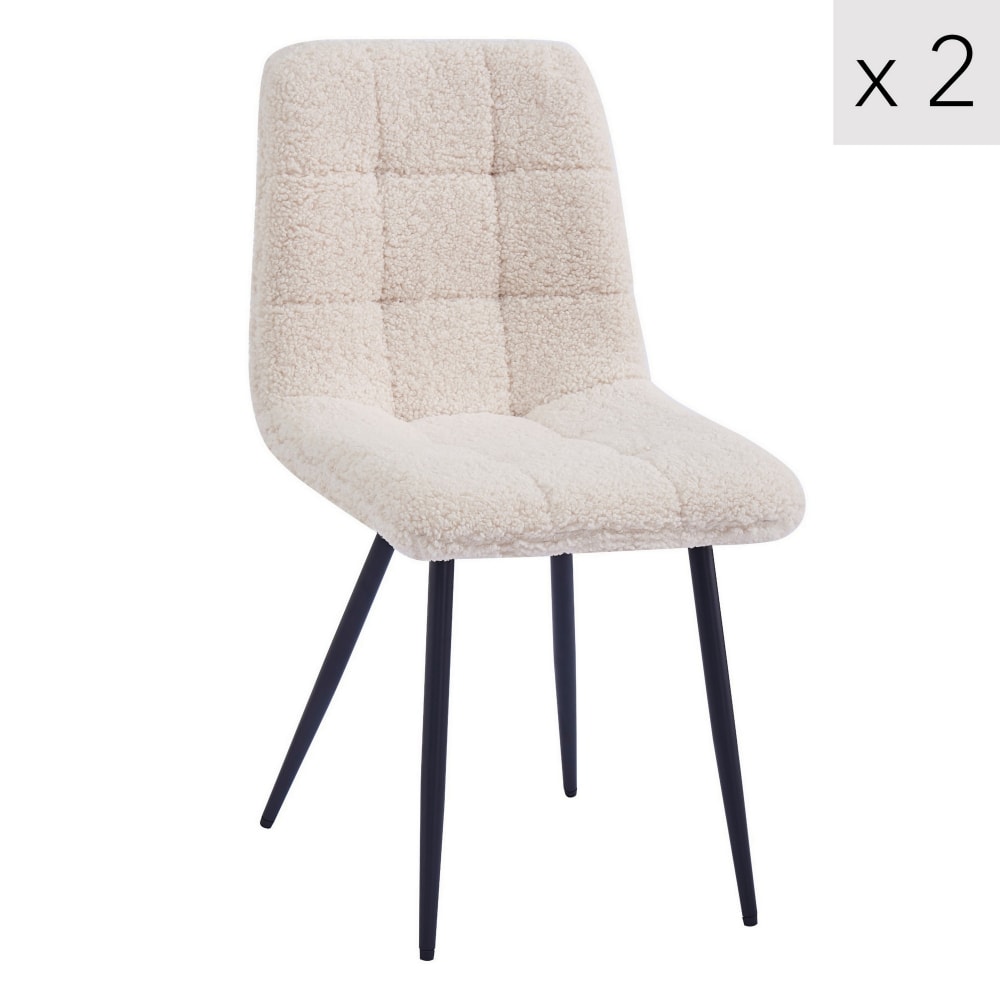 Lot 2 chaises salle