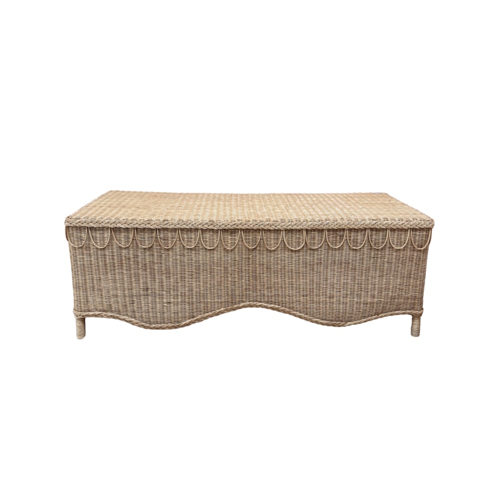 Banc en rotin