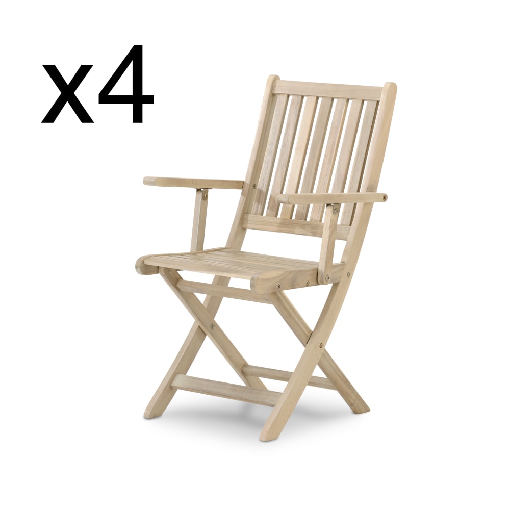 Pack de 4 chaises de