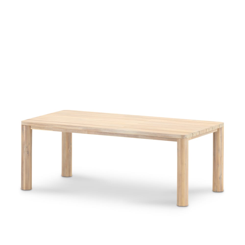 Table de jardin en bois - clair