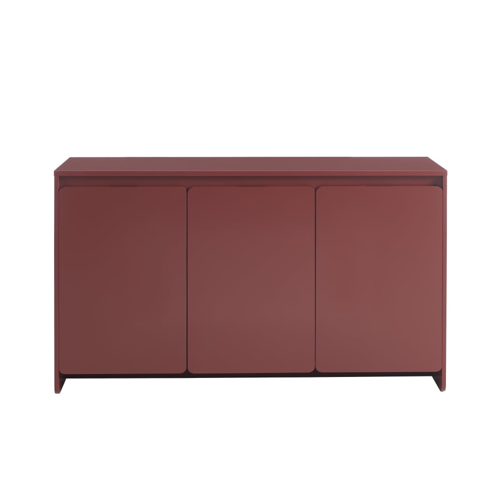 buffet  3 portes bordeaux