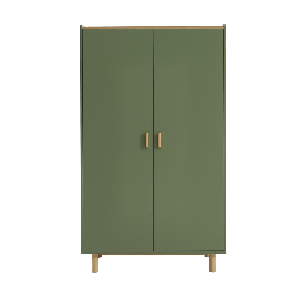 Baita - Armoire enfant  vert 2 portes