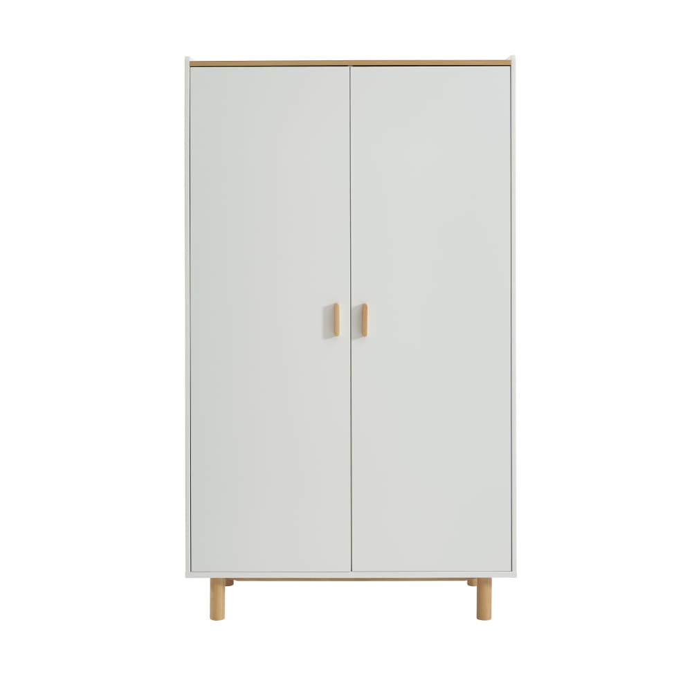 Baita - Armoire enfant  blanc 2 portes