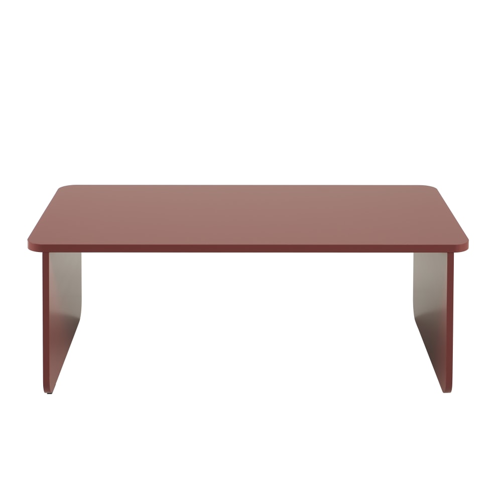 Table basse  bordeaux