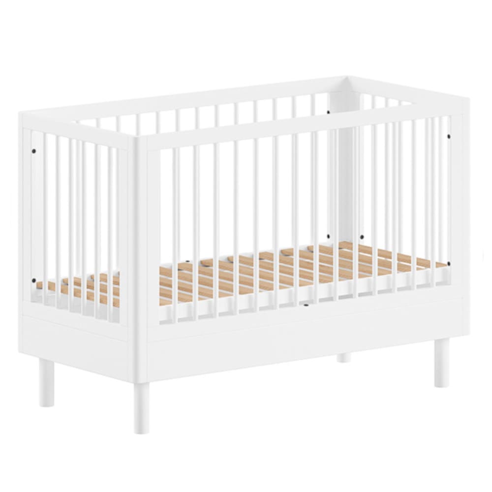 Lit bébé hêtre massif 60x120