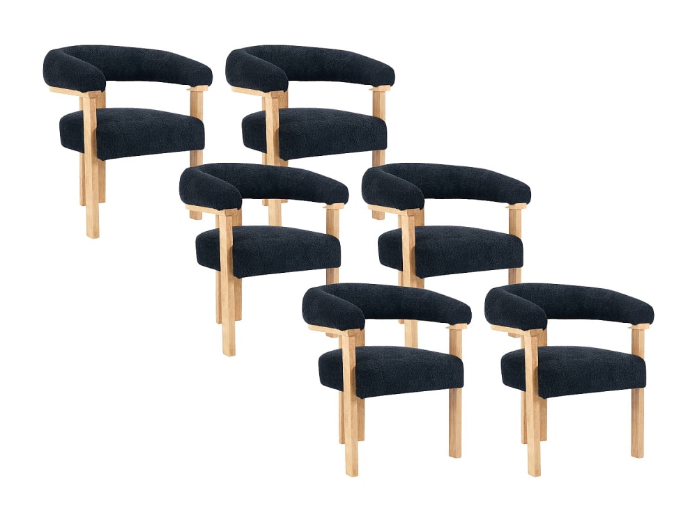 chaise polyester gris