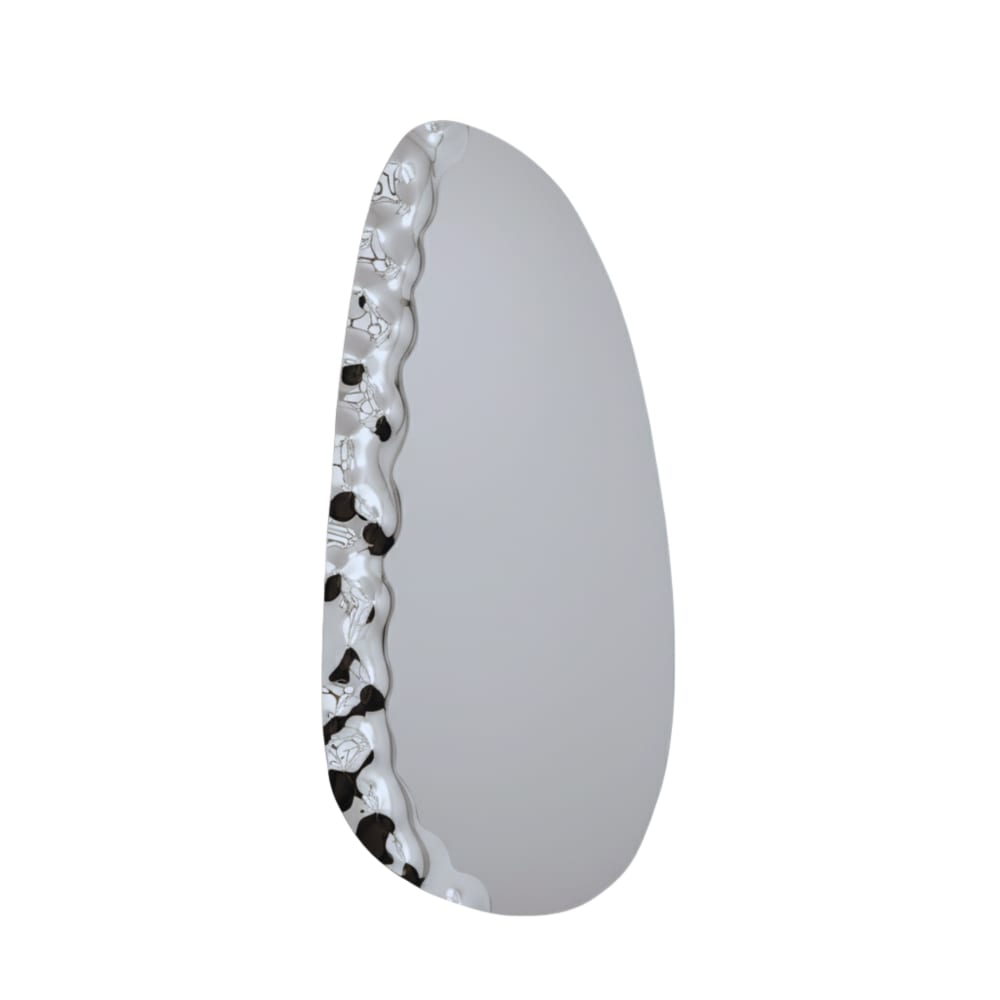 Miroir gris en forme de 70 x 160 cm