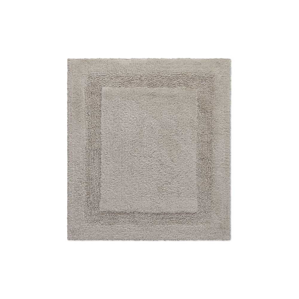 Tapis de bain greige en coton 55x65