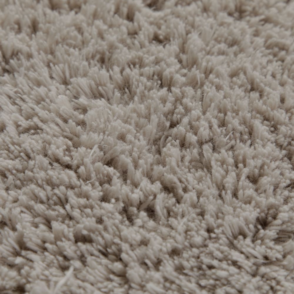 Tapis de bain greige en coton 60x100 — vue 4