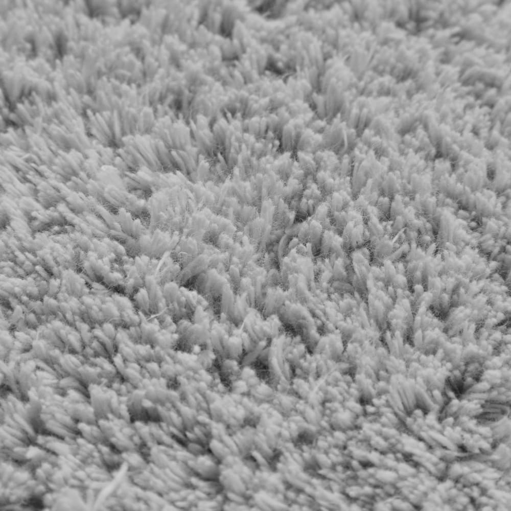 Tapis de bain gris clair en coton 80x150 — vue 4