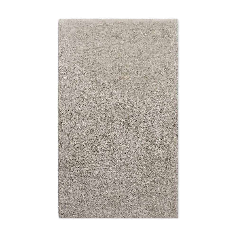 Tapis de bain greige en coton 55x65