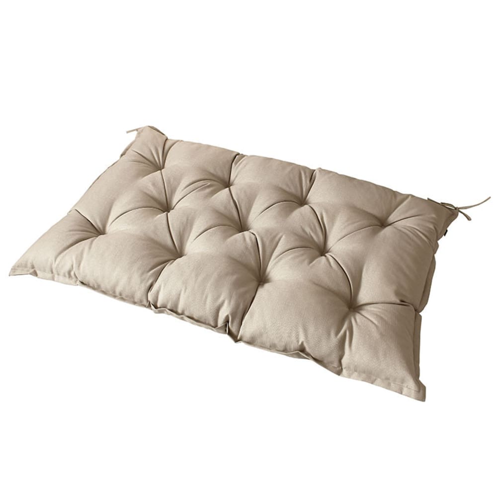 Coussin palette outdoor uni déperlant & anti-UV naturel 120x80cm