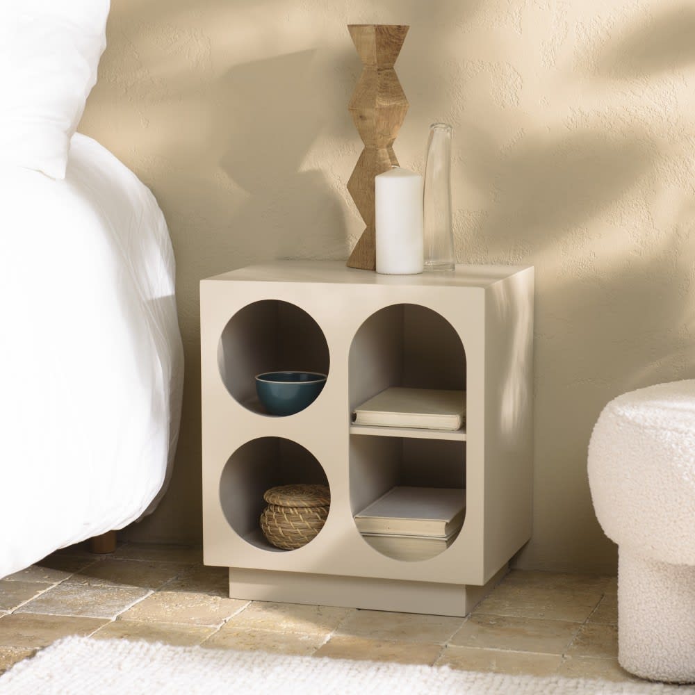 Nachttisch 40 x 30 cm, 4 Fächer - Maisons Du Monde