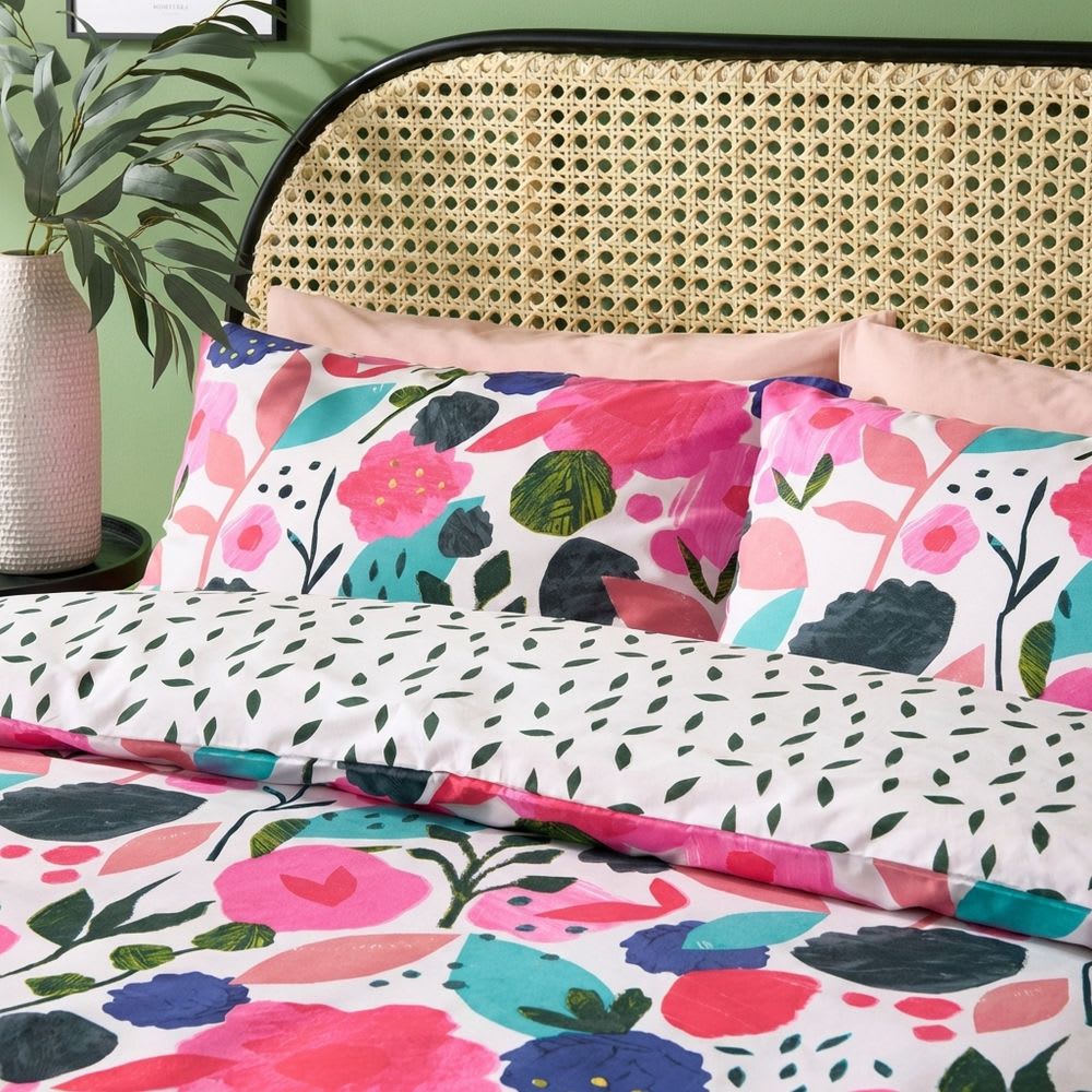 Parure de lit percale de coton à motifs 220x240 cm — vue 3
