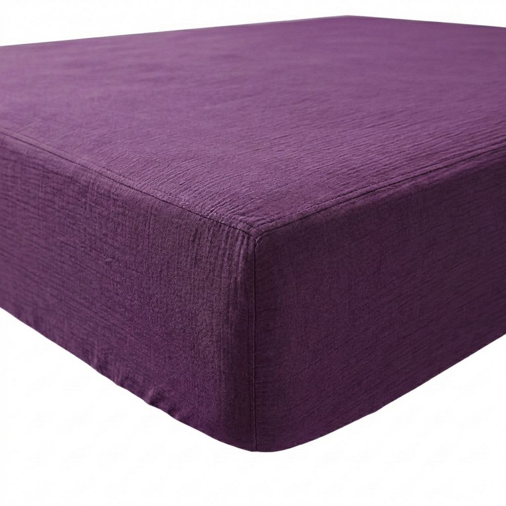 drap housse gaze de coton