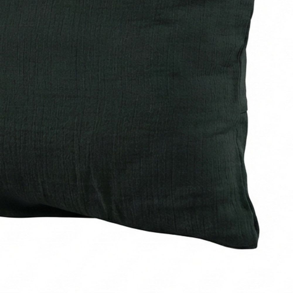 Taie d'oreiller gaze de coton uni 50x70 cm — vue 3