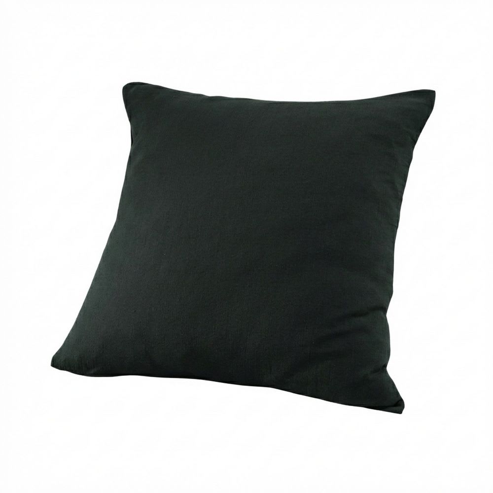 Taie d'oreiller gaze de coton uni 60x60 cm
