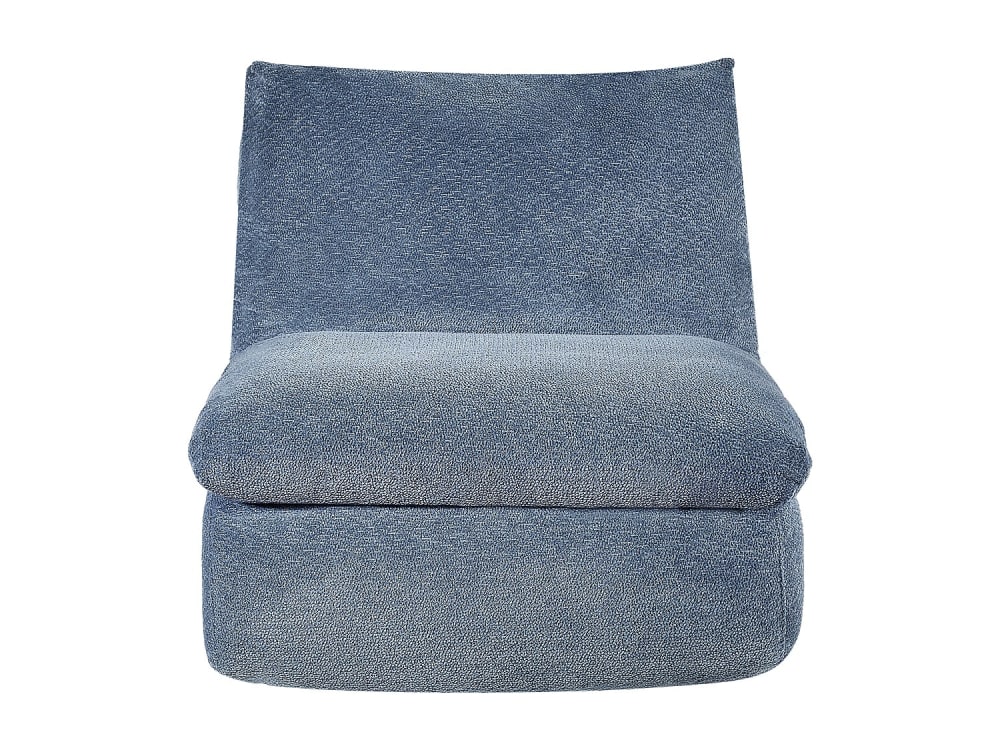 fauteuil droit  bleu