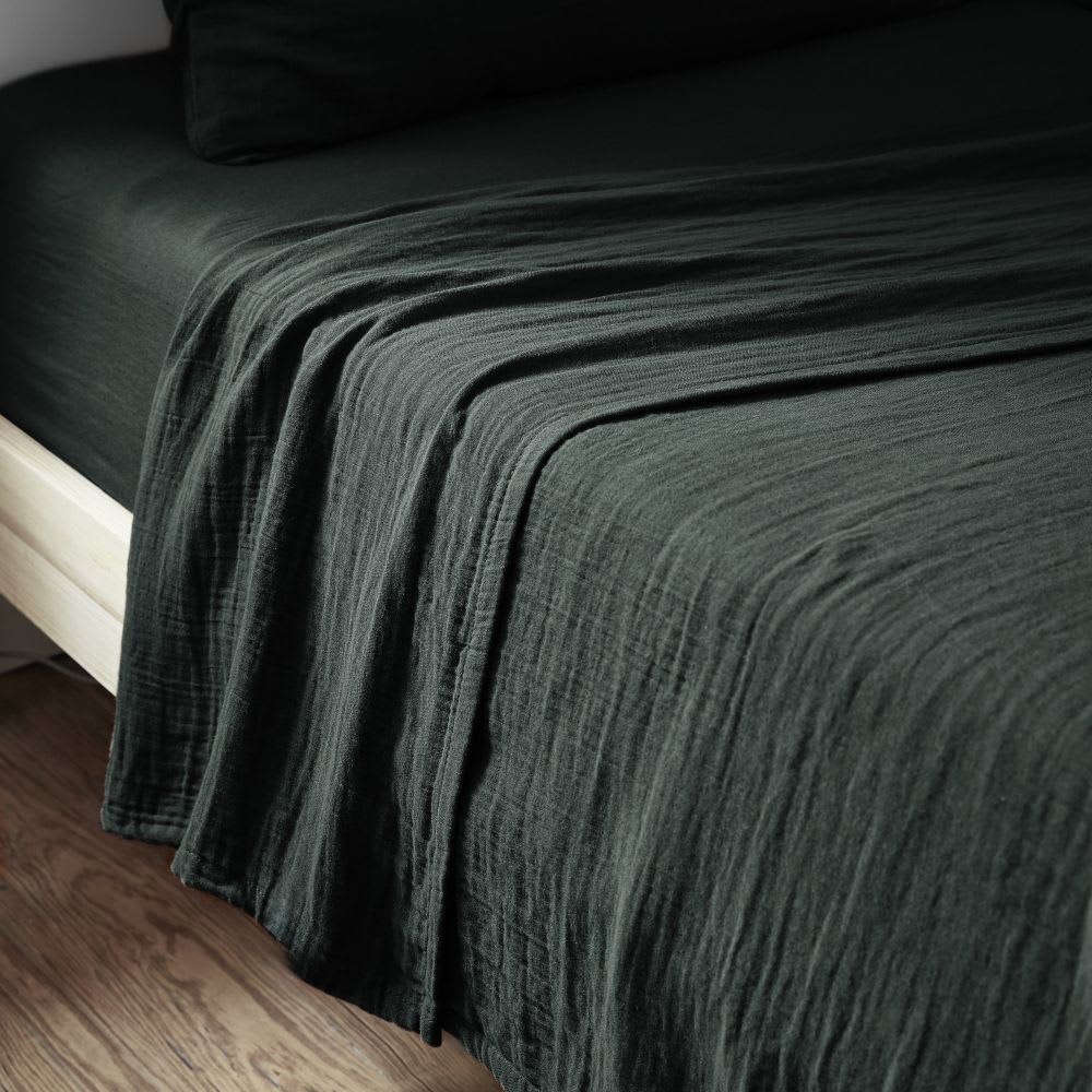 drap plat gaze de coton
