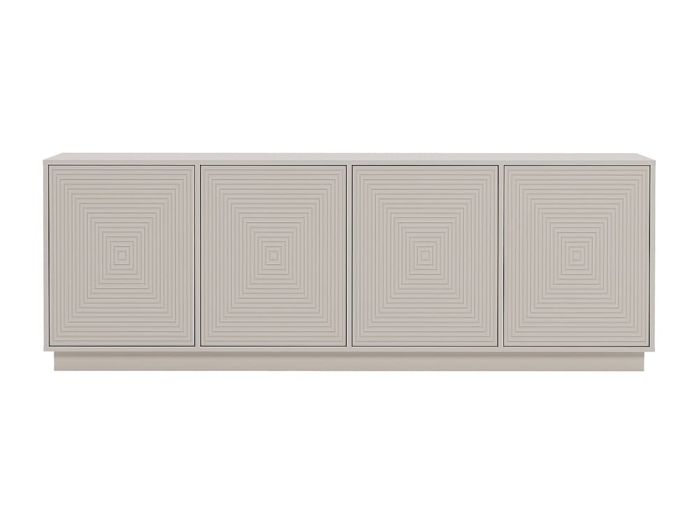 Buffet effet bois beige